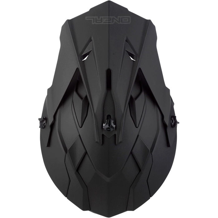 Мотошолом O'NEAL MX Enduro 2SRS V.23 для дорослих, чорний | ABS-корпус, вентиляційні отвори