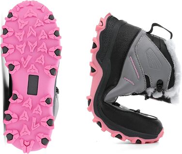 Дитячі трекінгові черевики Kinder: зручні, для походів, чотири сезони, EU 30-39, коричнево-зелені та рожеві кольори