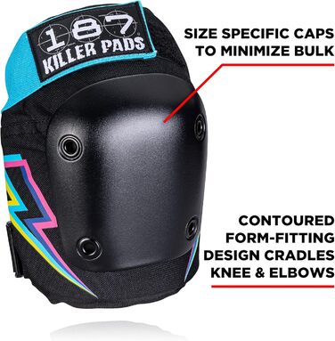 Дитячий захисний комплект 187 KILLER PADS Junior Six Pack XS, сірий