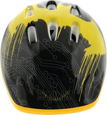 Дитячий захисний шолом BATMAN M003212, розмір 48-52 см, чорний