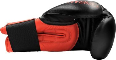 Боксерські рукавички adidas Hybrid 100, тренувальні, шкіра, чорні