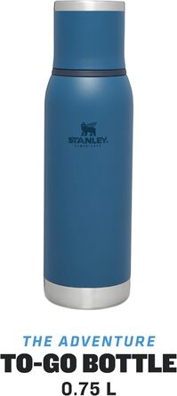 Термос Stanley Adventure To-Go 0.75 л Abyss – 20 год. тепла/25 год. холоду, герметичний, подвійні стінки, без BPA