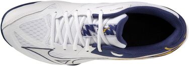Волейбольне взуття Mizuno Unisex (43 EU, Blueribbon Mp Gold)