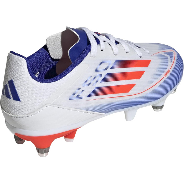 Кросівки футбольні Adidas F50 Pro FG Cloud White/Coral Red/Lucid Blue, 28 EU