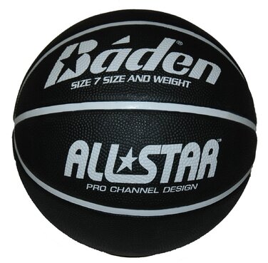 Баскетбольний м'яч Baden All Star Unisex чорний/білий