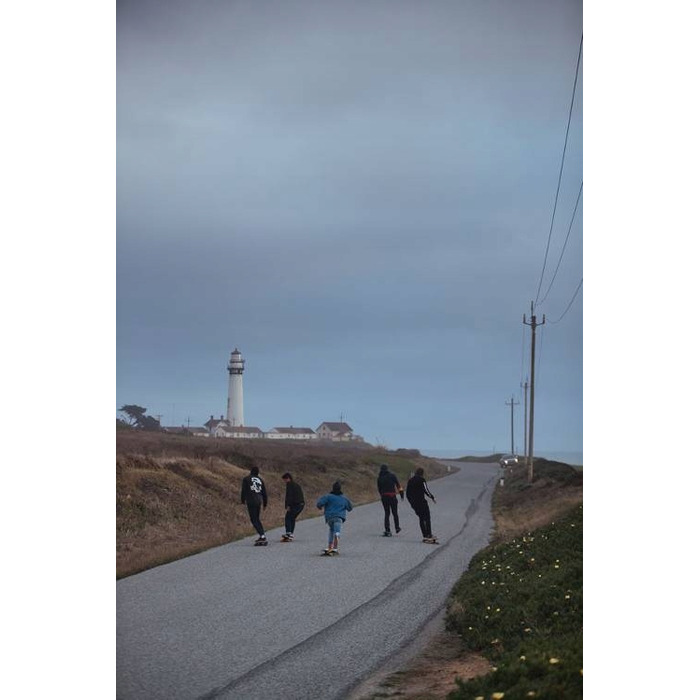 Лонгборд LandYachtz Dipper Surfing Skeleton 91 см