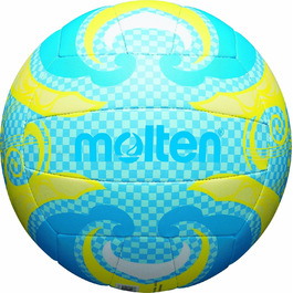 Волейбольний м'яч Molten 5, синьо-жовтий, для ігор