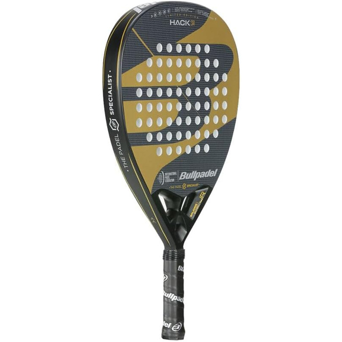 Bullpadel Hack 03 Jr - дитяча ракетка для паддл-тенісу, кольорова, універсальний розмір