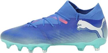 Жіночі футбольні бутси PUMA Future 7 Match Fg/Ag, 37.5 EU, Bluemazing/Puma White/Electric Peppermint