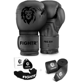 Набір для боксу FIGHTR® Starter Set: рукавички, бандажі, капу, сумка | Розміри 8-16 oz