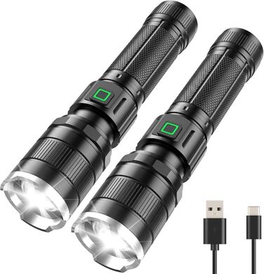 Ліхтар налобний LED Gearlite 10000 Lumen, 3 режими, водонепроникний IP65, Zoom, для кемпінгу, туризму, надзвичайних ситуацій