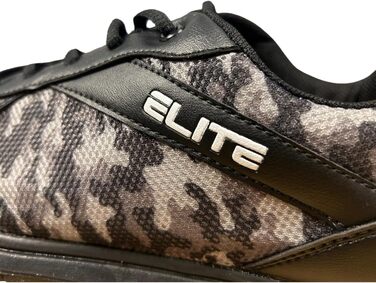 Чоловічі боулінг-шоу ELITE Pinnacle – легкі, зручні, з універсальними підошвами, сірі, камуфляж, 48 EU (44 EU, сірий камуфляж)