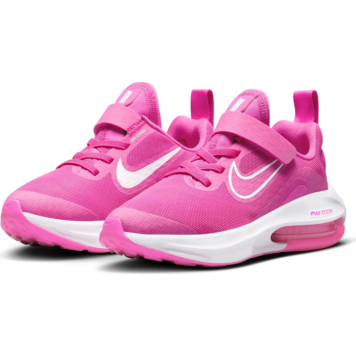 Дитячі кросівки Nike Air Zoom Arcadia 2 для молодших дітей, біло-фуксія, 32 EU