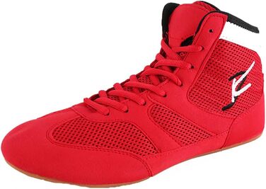 Кросівки для боротьби, боксерські кросівки, гумова підошва, для чоловіків, жінок та дітей, дитячі (42 EU, червоні)