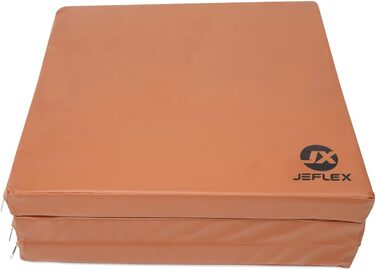 Складаний мат Jeflex 180×60×6 см для гімнастики, йоги та фітнесу, дитяча ігрова матраца, портативний, німецька якість