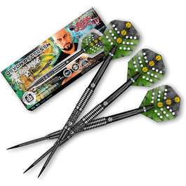 Дротики Shot Steel Devon Petersen Courage African Warrior 90% вольфраму, стальні, набір з Нової Зеландії