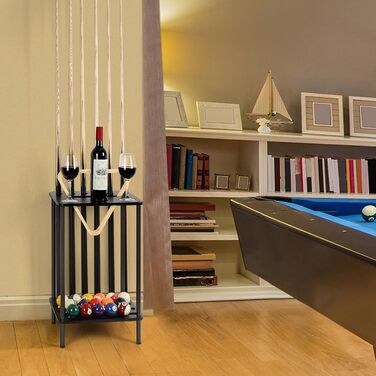 Стійка для більярдних київ Bodenständer на 6 київ, бамбук (чорний)