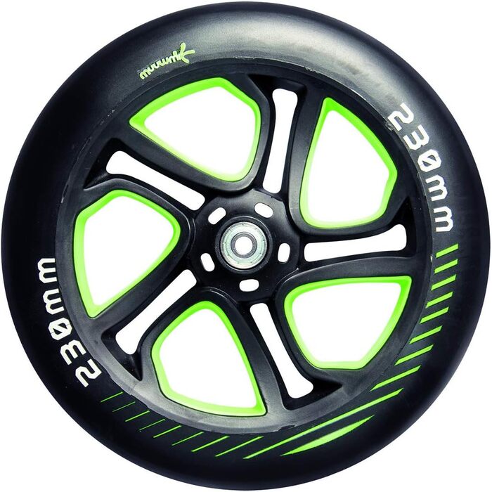Алюмінієвий самокат muuwmi Pro, колеса 230/205 мм, ABEC 7, регульований, XL-дека, BMX-руль, сертифікат GS