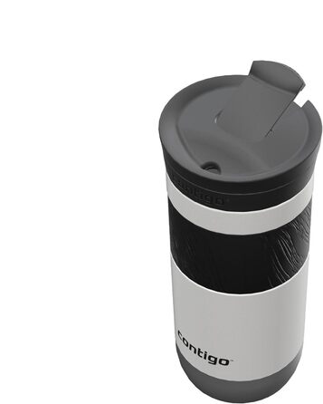 Термокружка Contigo Byron Snapseal 470 мл (сіль) - нержавіюча сталь, ізольована, герметична, для кави та напоїв на ходу, без BPA