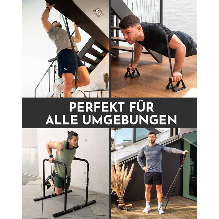 Гума для фітнесу Neolymp з натурального латексу, 22-54 кг, з електронною книгою, для силових тренувань