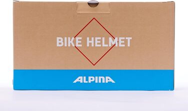 Дитячий велосипедний шолом ALPINA XIMO, легкий, ударостійкий, з LED-підсвіткою, білий з ведмедем, 49-54 см