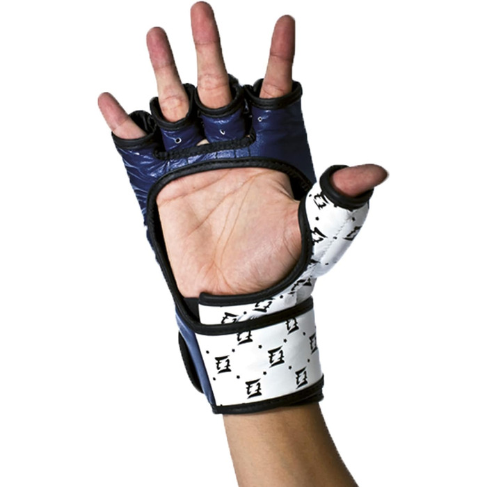 Рукавички для ММА Fairtex FGV17 Super Sparring Grappling XL, білі/чорні