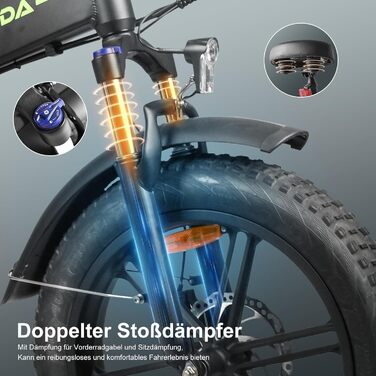 Електровелосипед KAISDA K2M 20