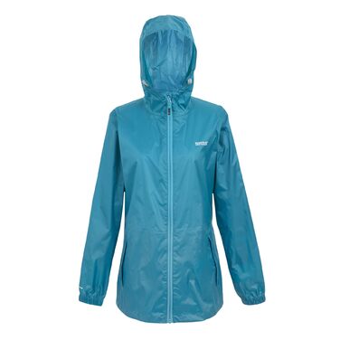 Жіноча водонепроникна куртка Regatta Pack it III, зелена, розмір 3XL