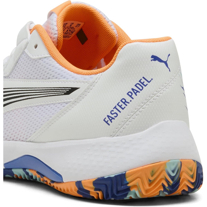 Кросівки тенісні PUMA Nova Court Unisex 42 EU (Білий, Чорний, Синій)