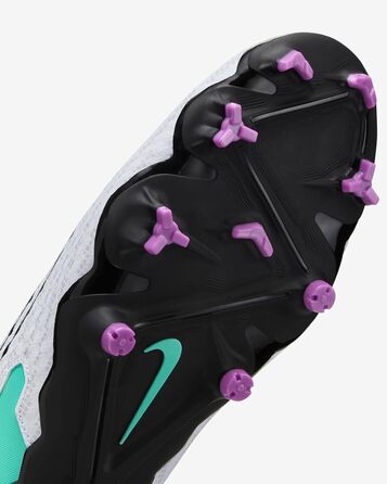 Кросівки Nike Phantom Gx Academy FG/MG для чоловіків (44.5 EU, Hyper Turquoise, Black, Fuchsia Dream White)