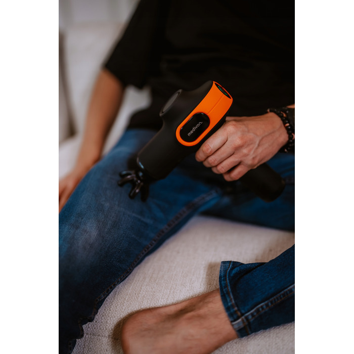Перкусійний масажер Medivon Gun Vital — ручний масажний пістолет для тіла
