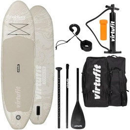 Дошка для SUP VirtuFit серія: Compact, Ocean, Cruiser, Yoga, Voyager, Racer, Surfer, з аксесуарами та сумкою