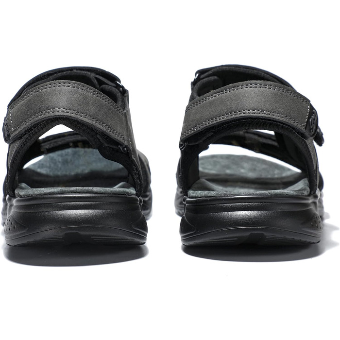 Чоловічі сандалі JOMIX на липучках, літні відкриті шльопанці для трекінгу, сірі, 44 EU