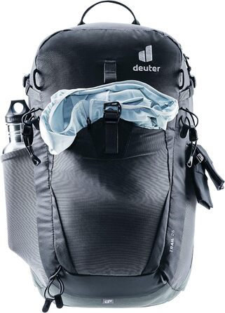 Рюкзак для туризму Deuter Trail 25 л, чорний, для скелелазіння і походів