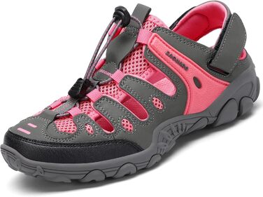 Зручні літні сандалії для чоловіків та жінок Saguaro для активного відпочинку, туризму та трекінгу (42 EU, Рожевий)