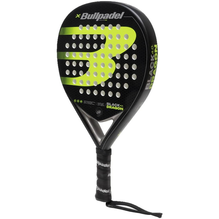 Ракетка для бадмінтону Bullpadel Black Dragon 4.0