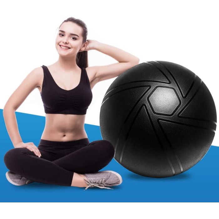 Гімнастичний м'яч quiactive Pezziball 65 см з насосом для фітнесу, йоги, офісу та вагітних