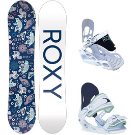 Дитяча сноуборд-комплект ROXY Poppy 100 см, розмір US 12C-3, 2024