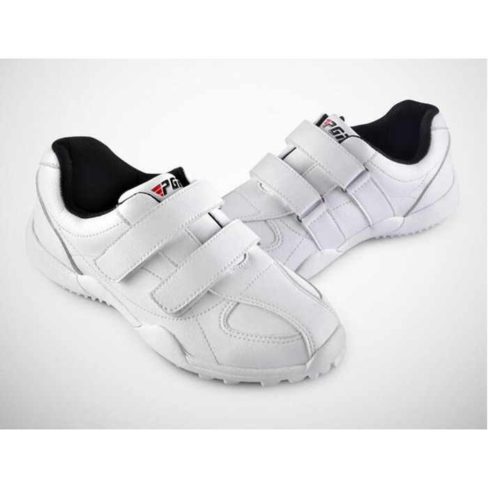 Жіночі гольф-туфлі PGM водонепроникні, без шипів, на липучці (39 EU, білі)