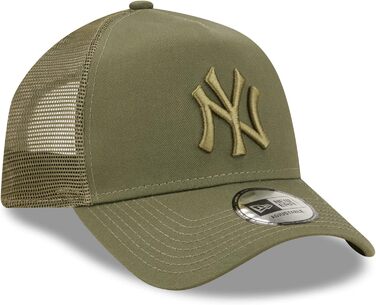 Кепка New Era New York Yankees з сіткою Olive A-Frame, регульована, універсальний розмір