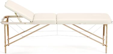 Складний масажний стіл Beltom 3 зони, 185x60 см, 12,8 кг, синій, мобільний, косметологічна кушетка