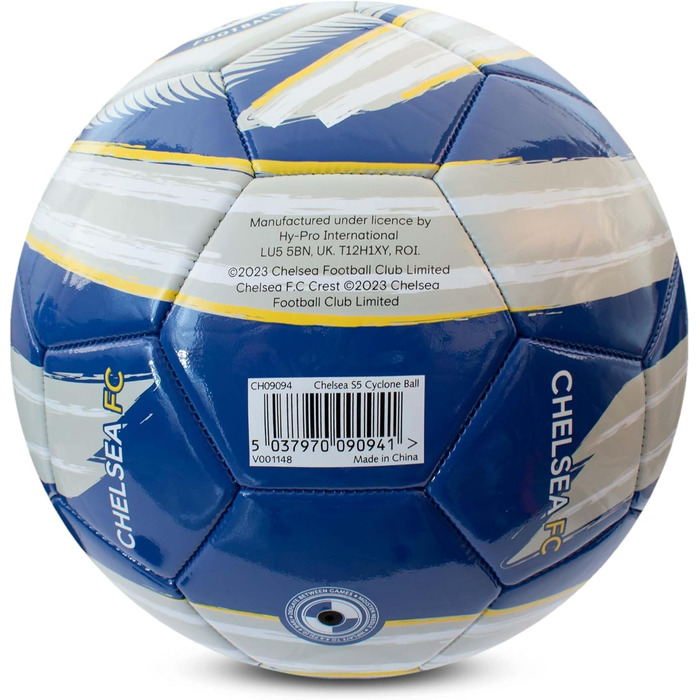 М'яч для футболу Hy-Pro Chelsea F.C. | Розмір 5, для тренувань та матчів, ліцензійна продукція