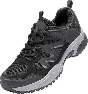 Черевики для хайкінгу чоловічі Outdoor, трекінгові, чорні, 43 EU. Зручні, дихаючі, з антиковзкою підошвою.