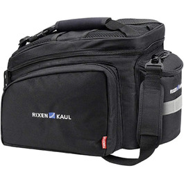Велосумка KLICKfix Tourino чорна на багажник, 35x30x23 см, одна