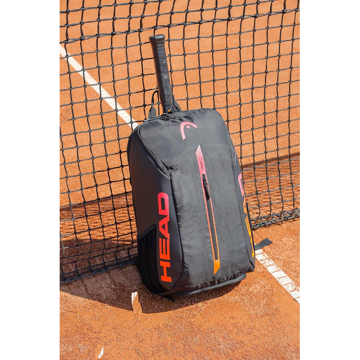 Рюкзак туристичний HEAD Tour 25L Schwarz/Flame - міцний, для подорожей