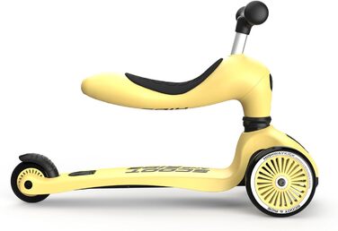 Kickboard Highway Kick 1 Scoot & Ride 2-в-1 з сидінням (жовтий)