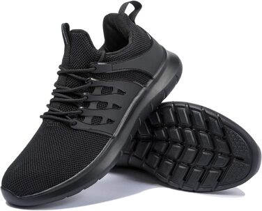 Кросівки спортивні чоловічі NewDenBer, чорні, розмір 40 EU, легкі, для бігу