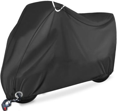 Водонепроникний чохол для велосипеда з щільного оксфордського полотна з кільцями для замка, ПУ-покриття, 200 x 110 x 90CM, з сумкою для зберігання, для зовнішнього використання