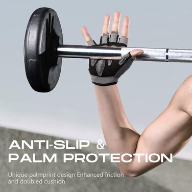 Тренувальні рукавички LIFECT без пальців для важкої атлетики з підтримкою зап'ястя, для пауерліфтингу, кросфіту, чоловічі та жіночі, рожеві, розмір S