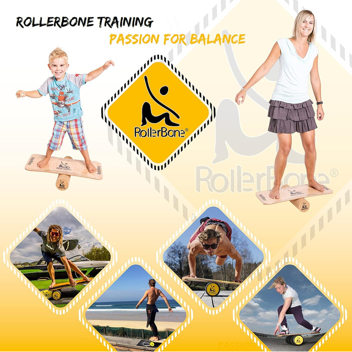 Балансборд RollerBone Starter Kork Set для дітей, пробка